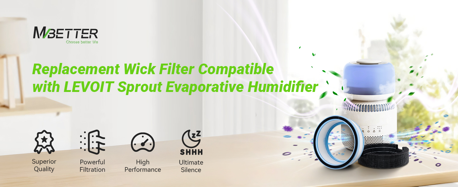 Mbetter for LEVOIT Humidifiers for Bedroom Baby