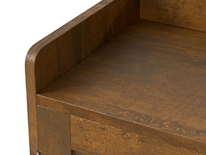 Raised Anti-Drop Edge - Shoe Cabinet