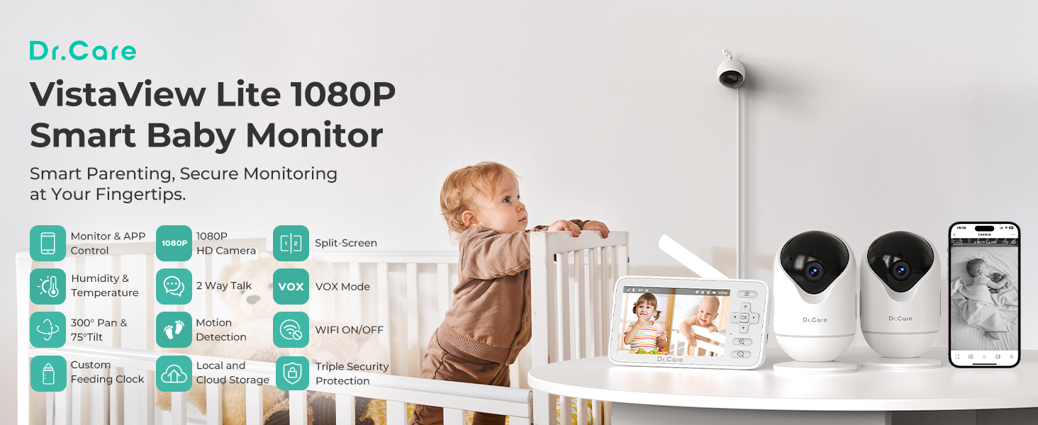 Smart WiFi Baby Monitor