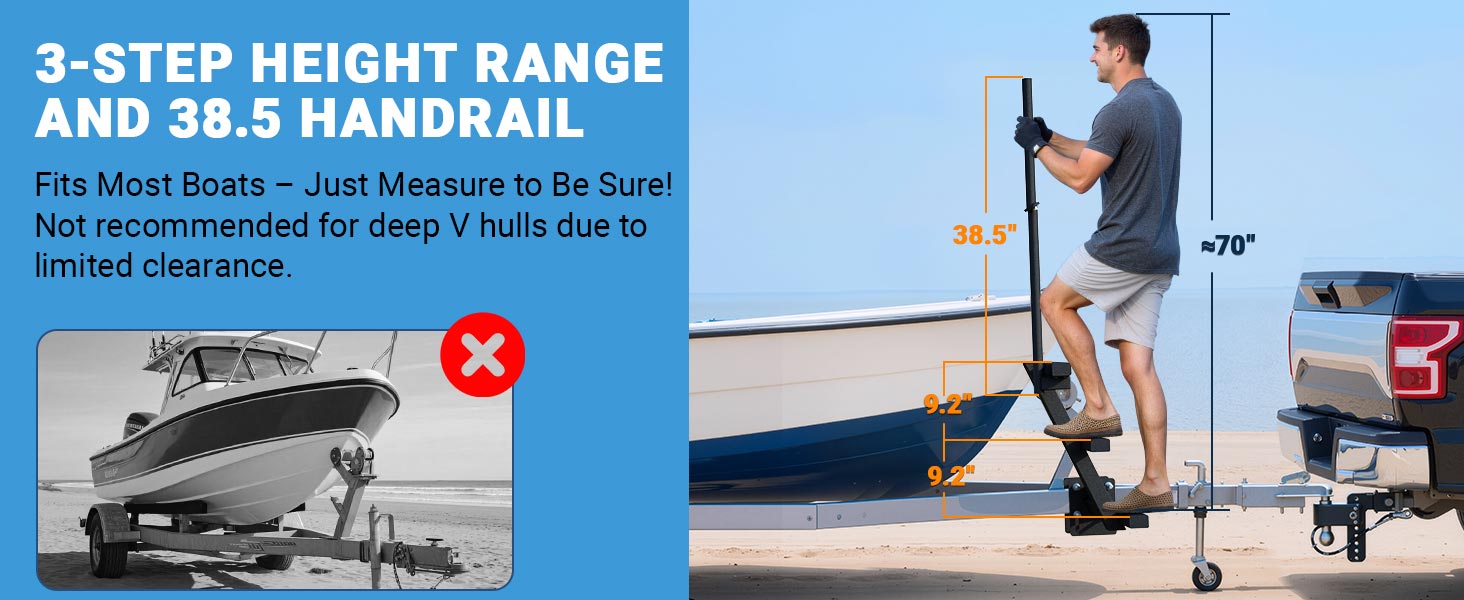 boat trailer accessories boat trailer steps boat steps boarding