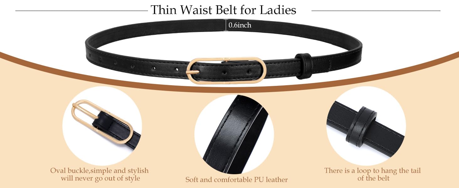 ladies belts