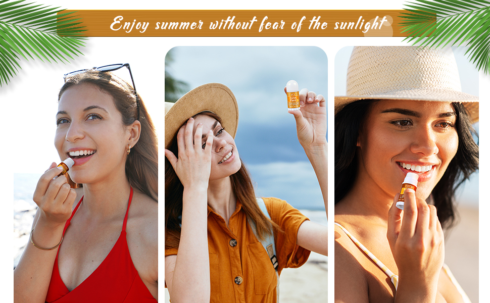 Dimsile 60 Pcs Mini Sunscreen Lip Balms Bulk SPF 30 Lip