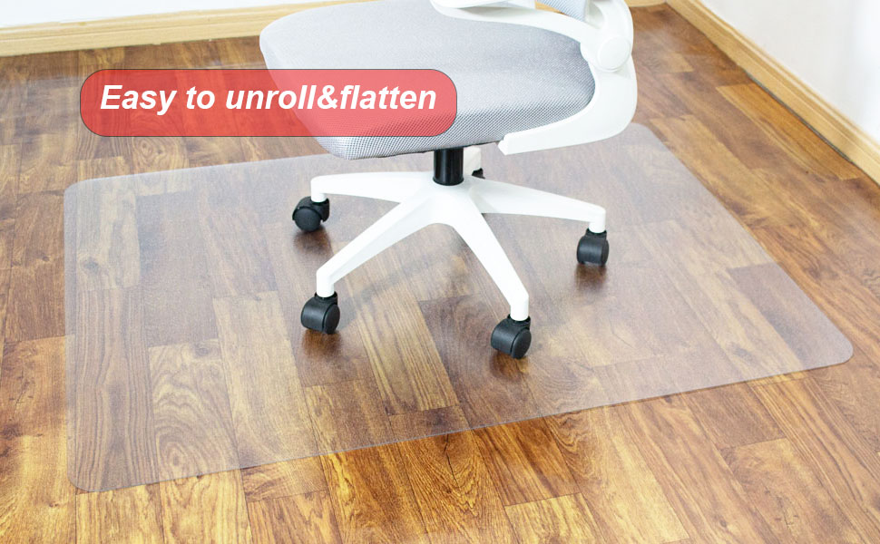 Jakarl Office Computer Desk Chair Mat for Hardwood Floor