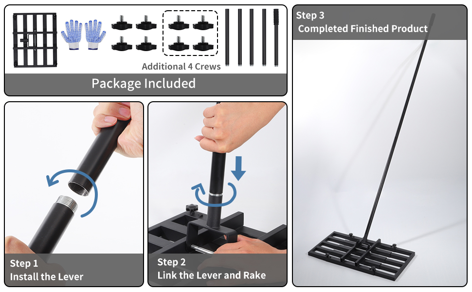 rastrellatura di livellamento