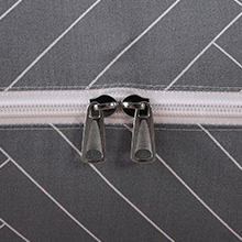 With double zipper, easier to remove and install