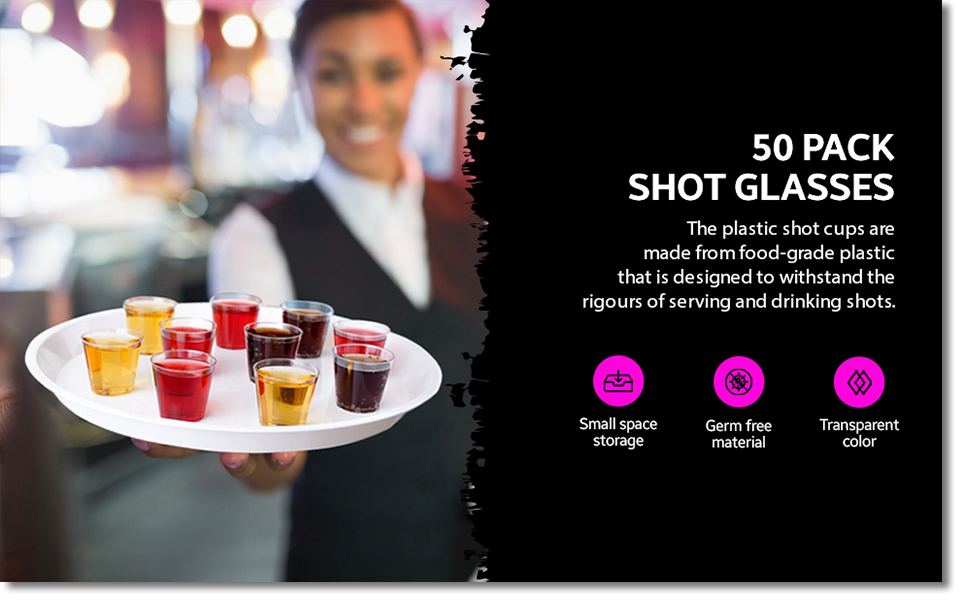 shot glasses