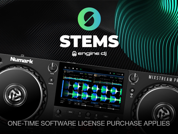 Amazon.com: Numark Mixstream Pro+ DJ Controller with Stem