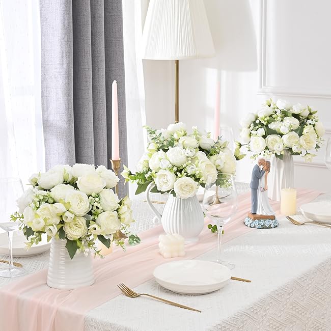 Peonies Artificial Flowers