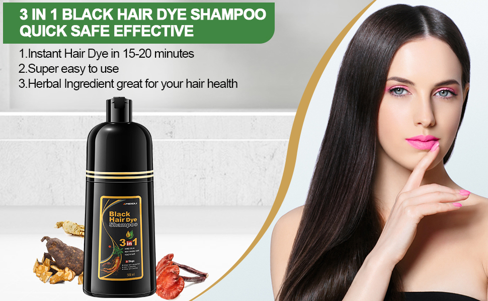 black hair dye