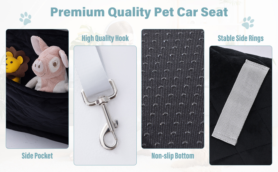 car seat for dogs small 25 lbs