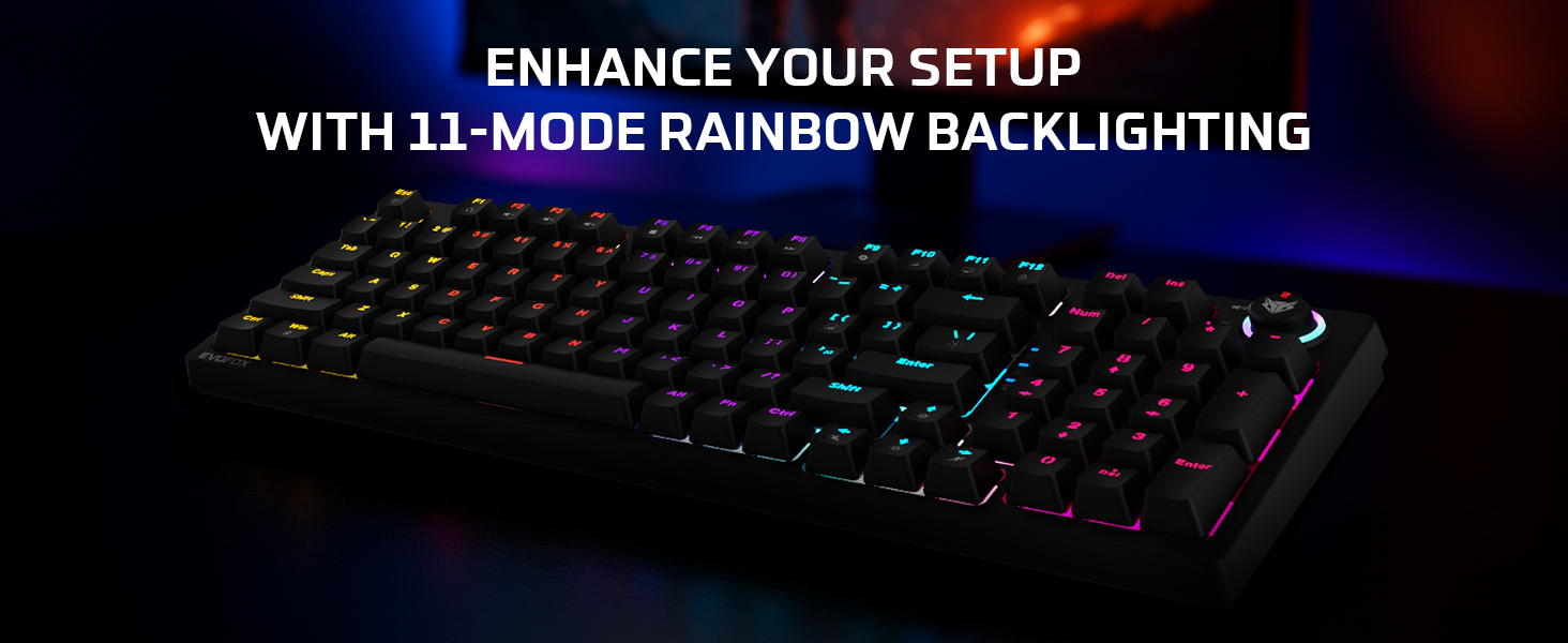 EvoFox Katana X2 FS Wired Mechanical Gaming Keyboard 