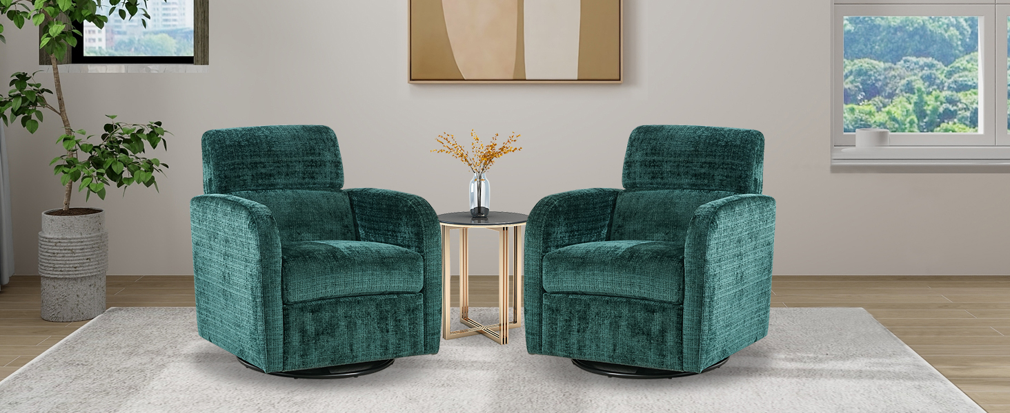 Swivel Glider Accent Chair