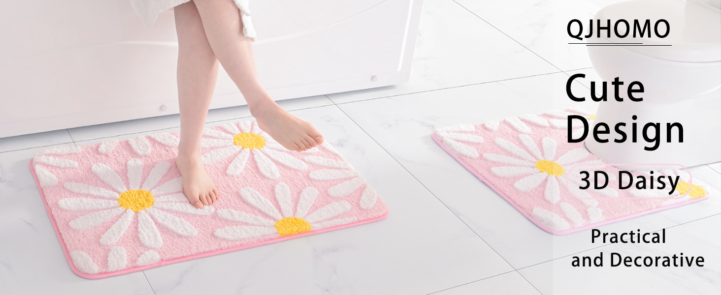 bathroom rugs 2 sets