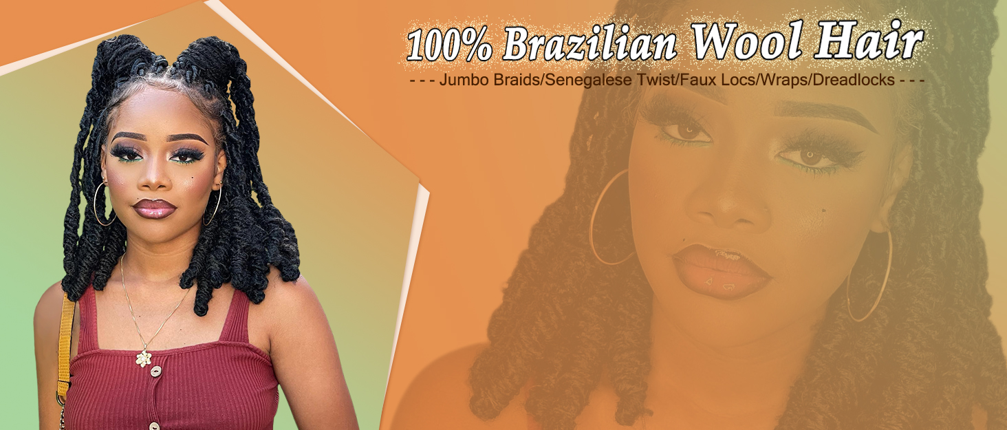 Brazilian Wool Hair