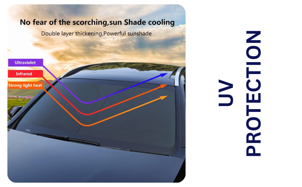 CAR SUNSHADE UV PROTECTION