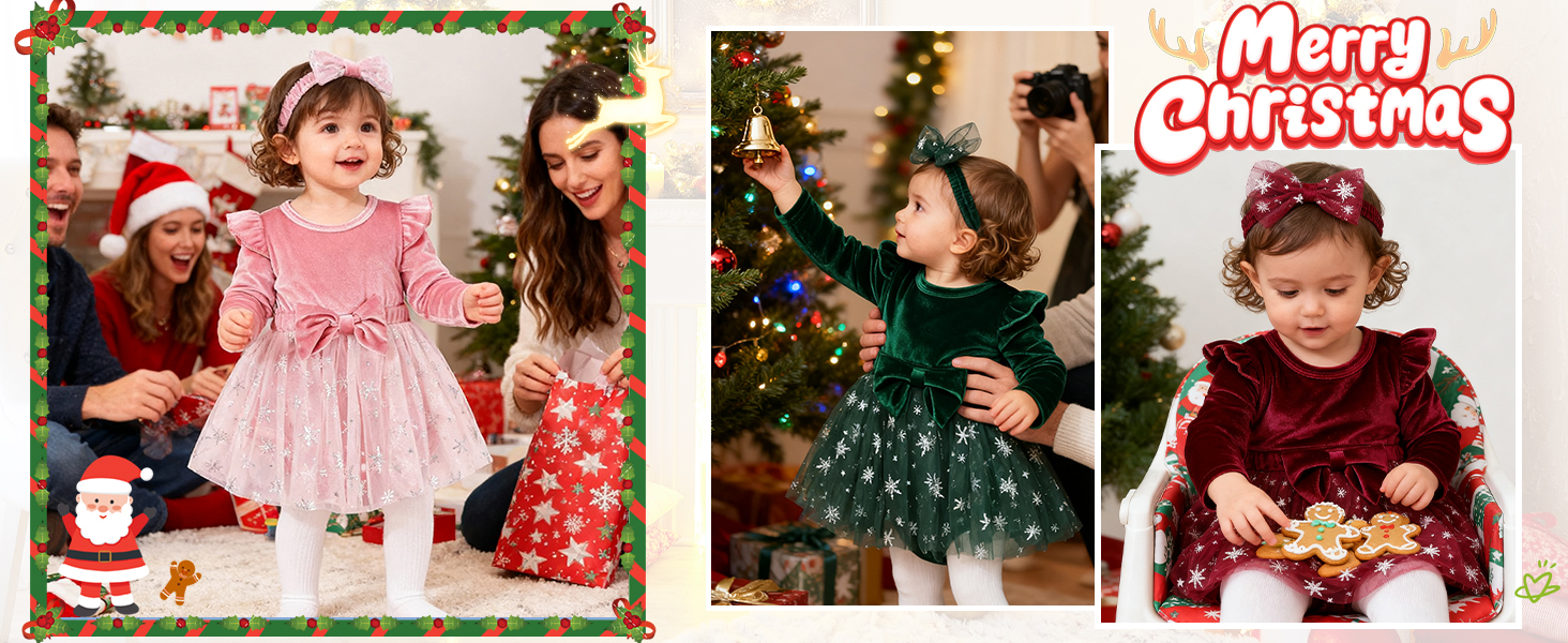 Velvet Tutu Dress for Baby Girls