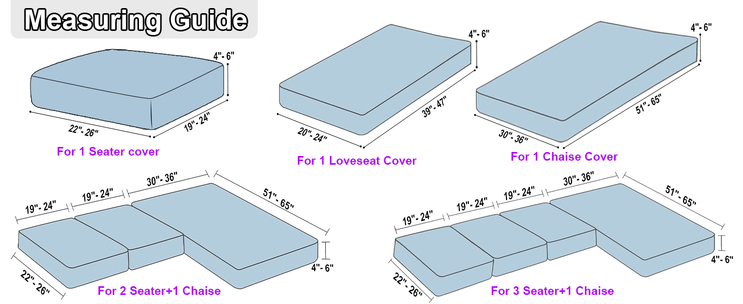 couch cover size