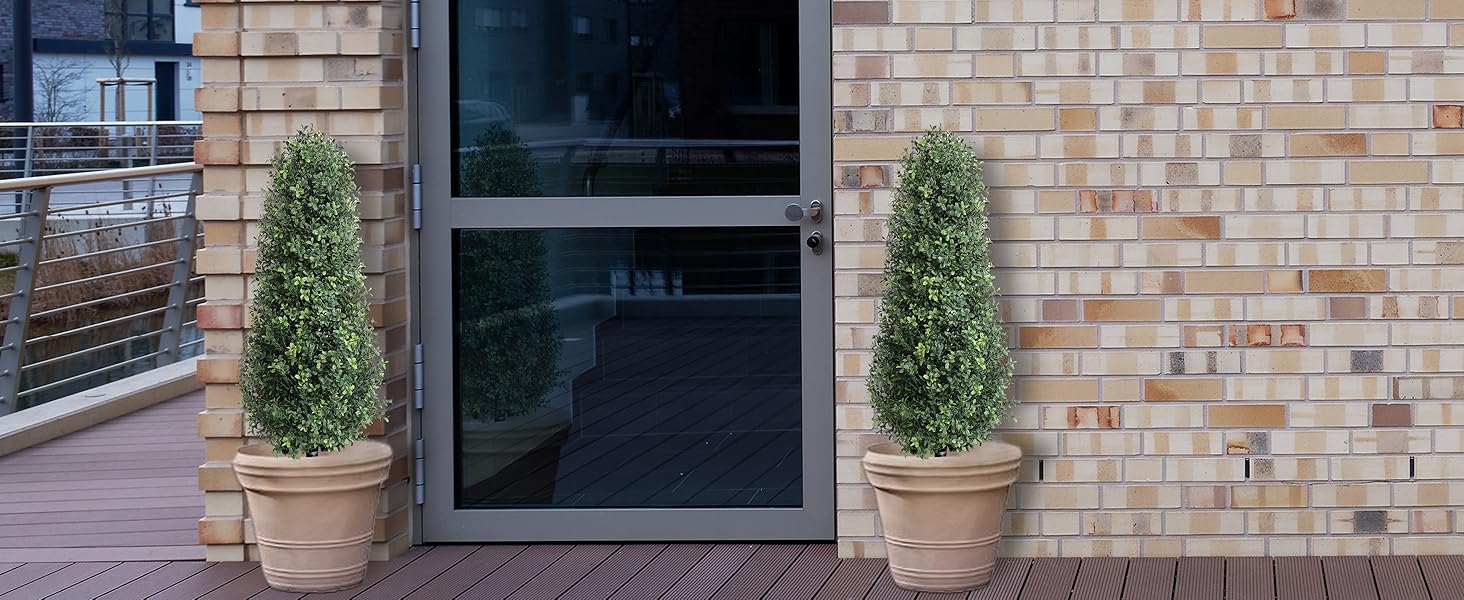Artificial Topiaries Boxwood Trees