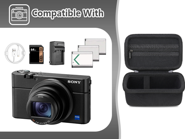 SONY Cyber−Shot DSC-RX100 ケース付 素敵なシリコーンカメラケースソニーサイバーショット dsc-RX100