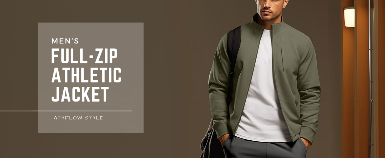 zip up jacket men