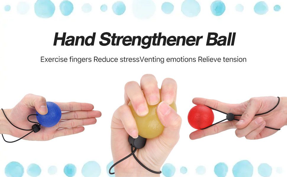 Hand Exercise Balls for Arthritis, Relief Ball, Great Anxiety Relief or Stress