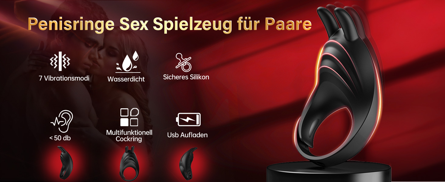 Penisringe Sex pielzeug für Paare