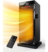 QEXREED Heizlüfter, 2000W PTC Thermostat Elektroheizung mit ECO Modus, Heizlüfter Energiesparend,...