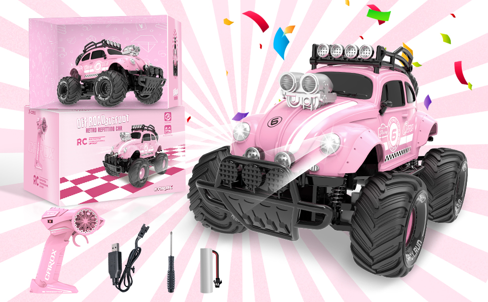 Carox Remote Control Car for Girls116 Scale80 Mins