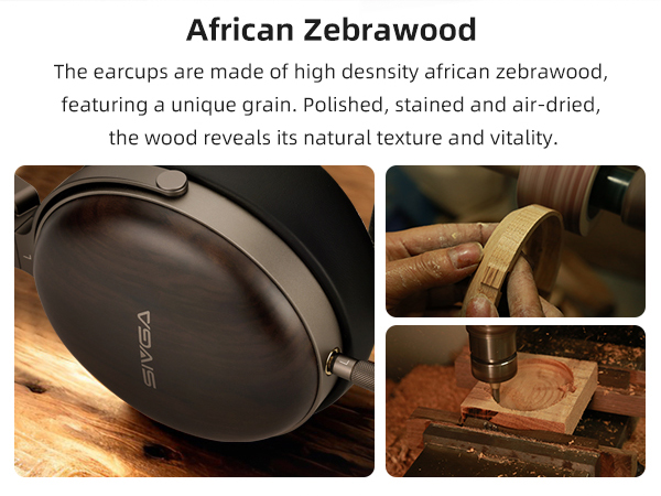 Amazon.com: SIVGA Peng HiFi Dynamic Driver Closed-Back Wood