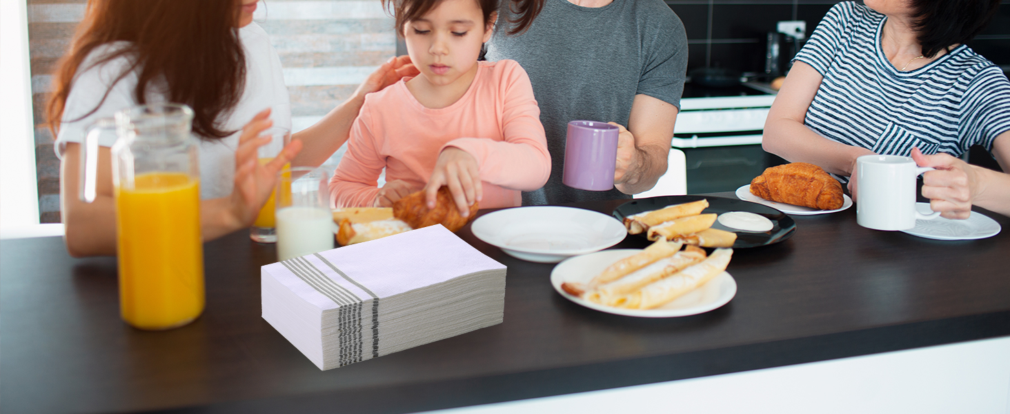 decorative disposable dinner napkins