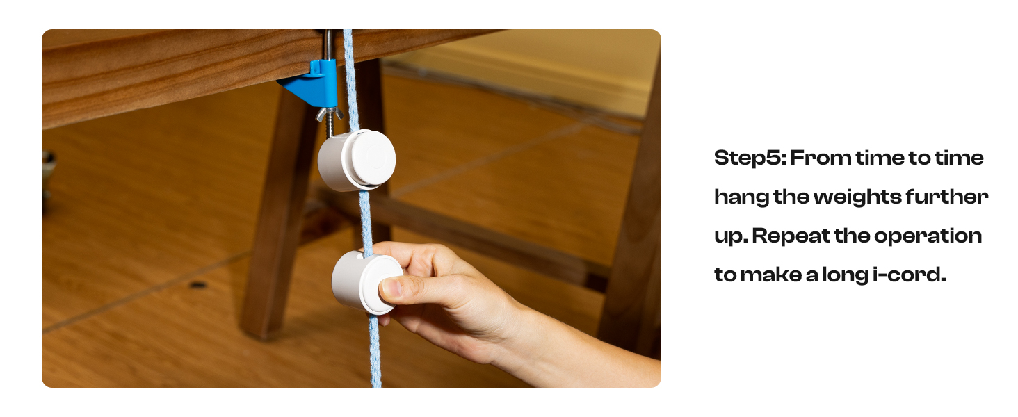 Electric i-Cord Knitter Machine