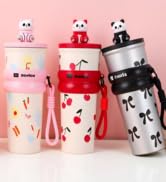 panda water bottle for kids