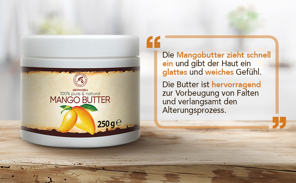  Mangokernöl / 100% Mangobutter