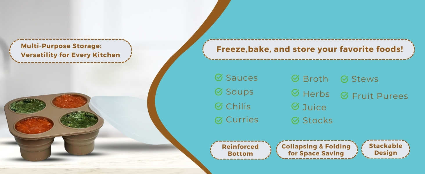 Silicone Freezer Tray