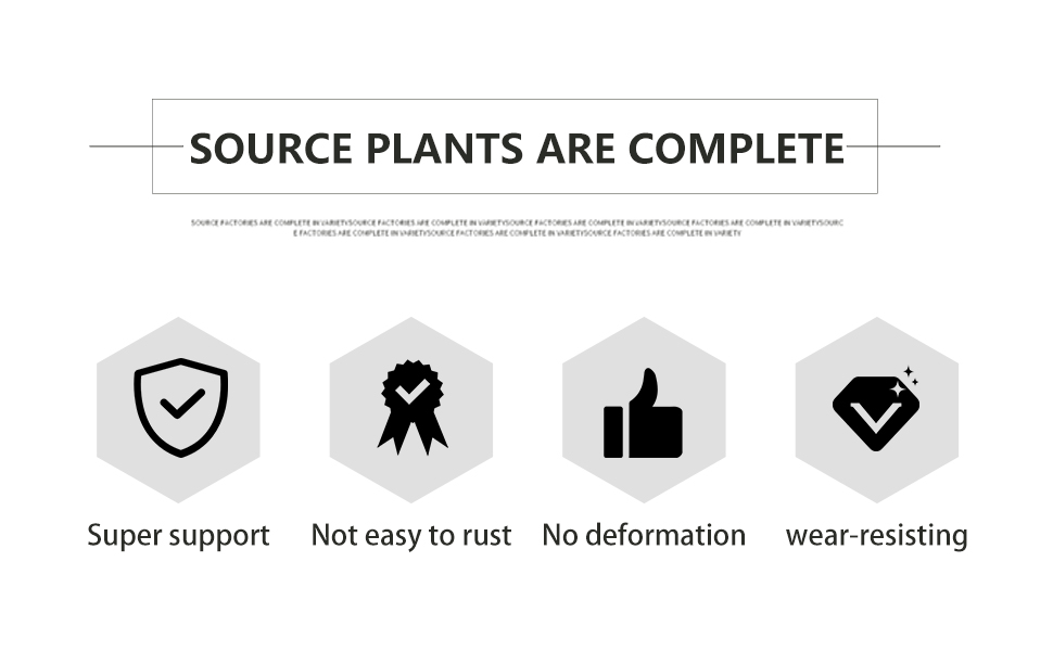 Booklov Bed Support Legs, Adjustable 7.1"13.4" Bed Frame