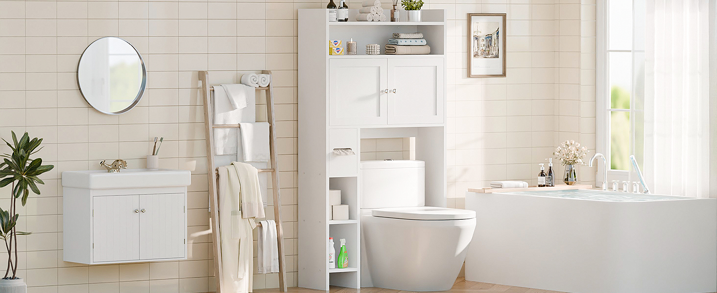 over the toilet storage cabinet