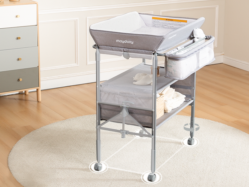 portable baby diaper changing table station foldable infant newborn dresser strudy storage safe