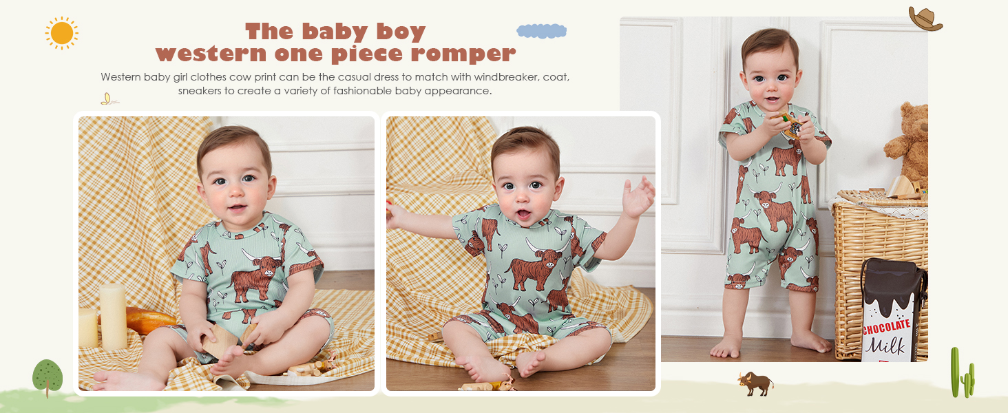 cow romper