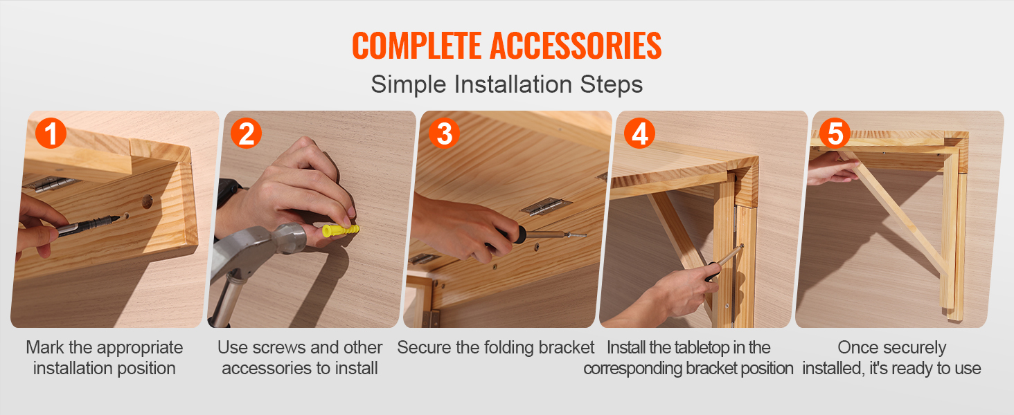 fold down table wall mounted