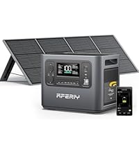 AFERIY AF-P210 2025 ポータブル電源 AFERIY ポータブル電源 大容量 2048Wh 高出力 2400W, キャンプ