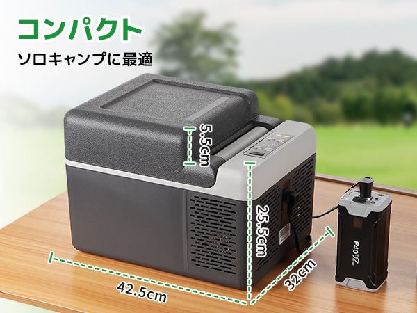 【動作良好・匿名配送】車載 ポータブル冷蔵庫冷凍庫  F40C4TMP 18L Amazon.co.jp: F40C4TMP 車載冷蔵庫 大容量 57L -20℃～10℃ 2室