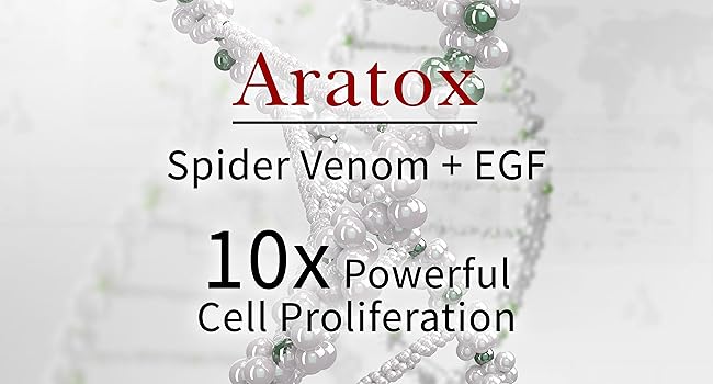 Aratox Spider Venom EGF Cell Proliferation Hybrid Protein Anti-aging Skincare Firming Glowing