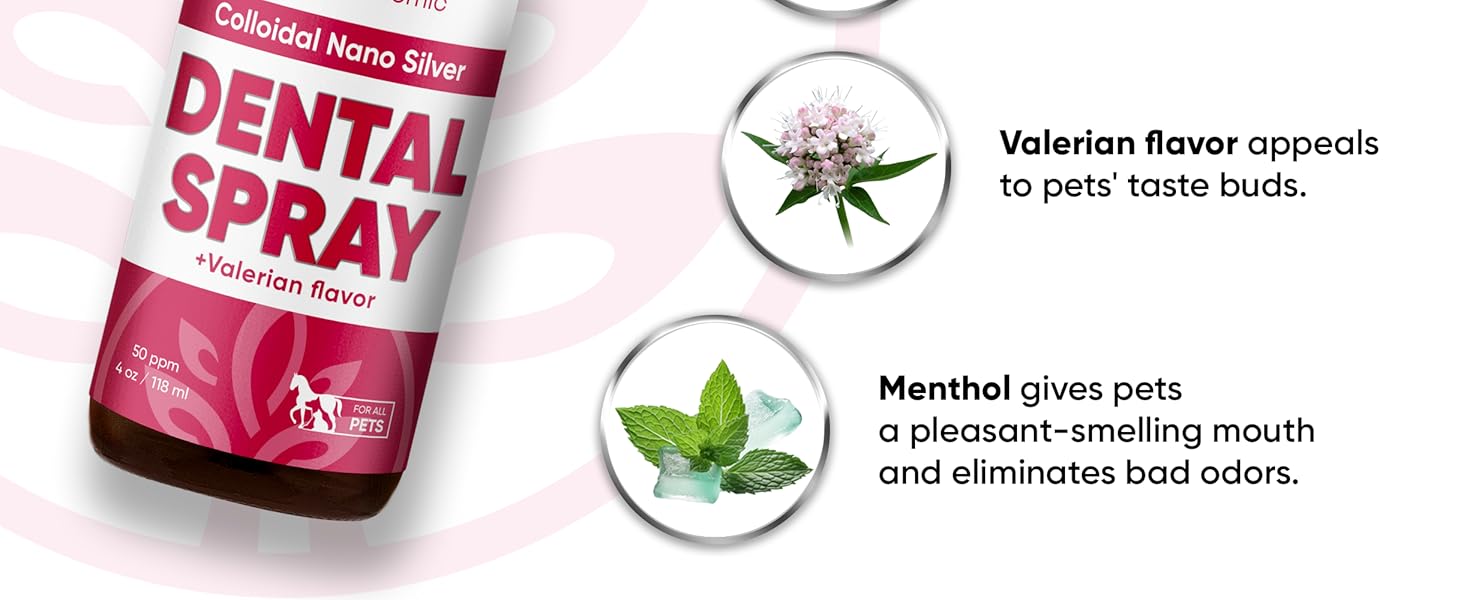 dog breath spray, how to get rid of stinky cat breath, dog dental spray plaque