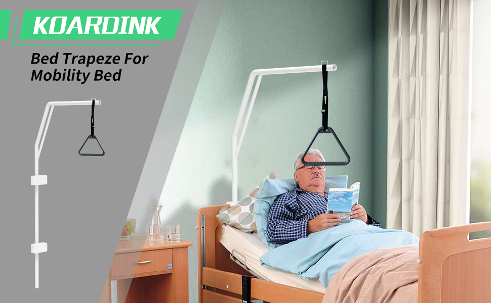 Bed Trapeze Bar, Trapeze Bar For Bed Mobility Angle
