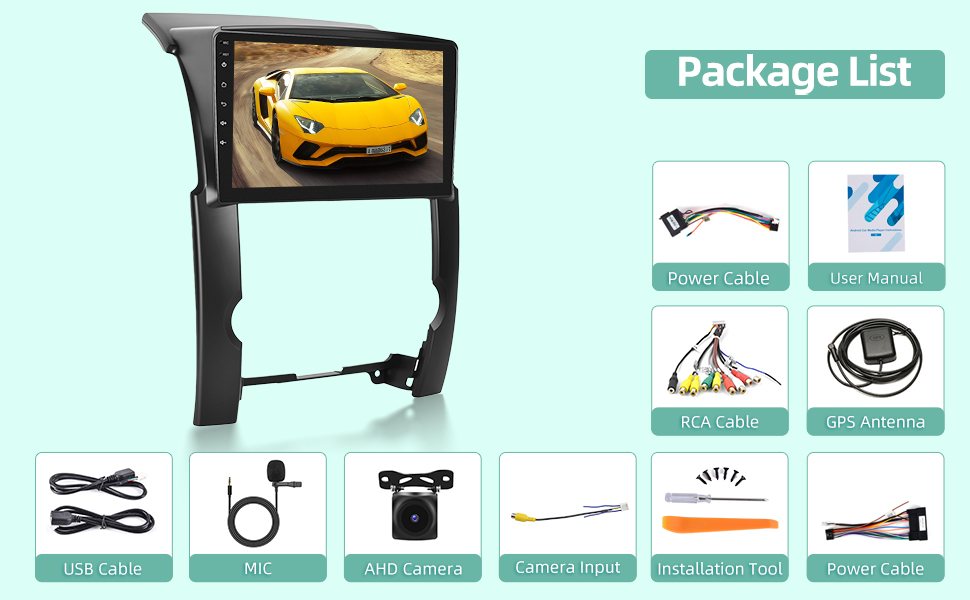 EKAT [2+64G] Car Radio for Kia Sorento 2009 2010 2011 2012