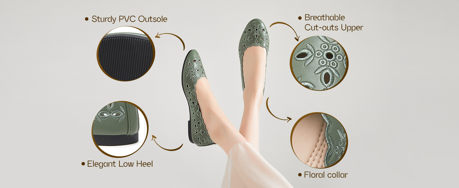 womens flats comfortable dressy