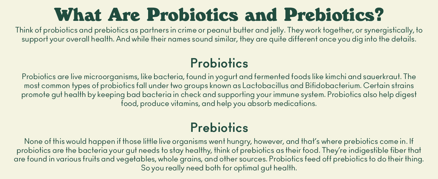 prebiotic vs probiotic olipop