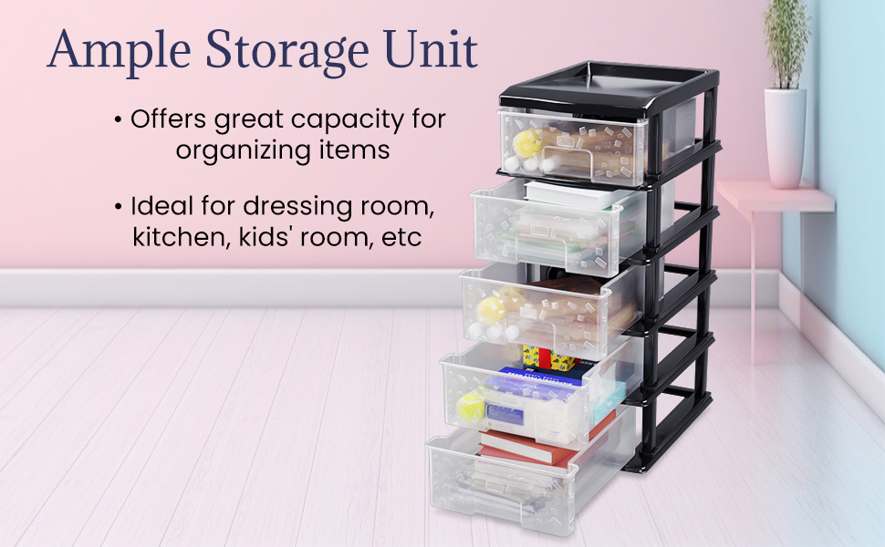 Plastic Drawers Storage Organizer