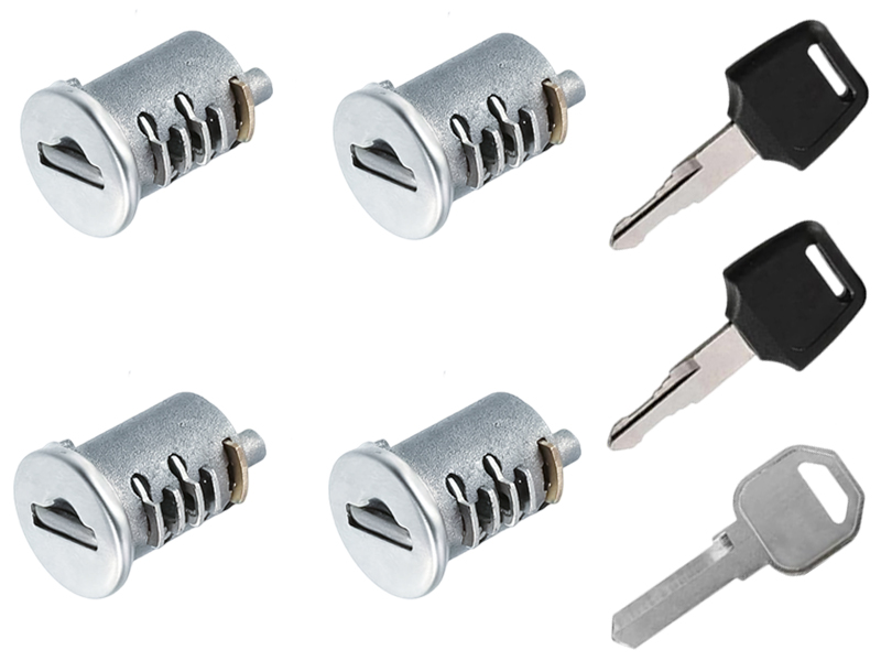 For Thule Replacement Keys, 4 Pack Lock Cores Cylinder for