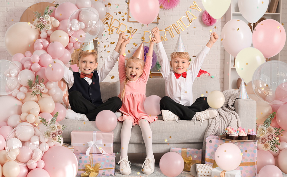 Dusty Pink Balloon Arch Kit